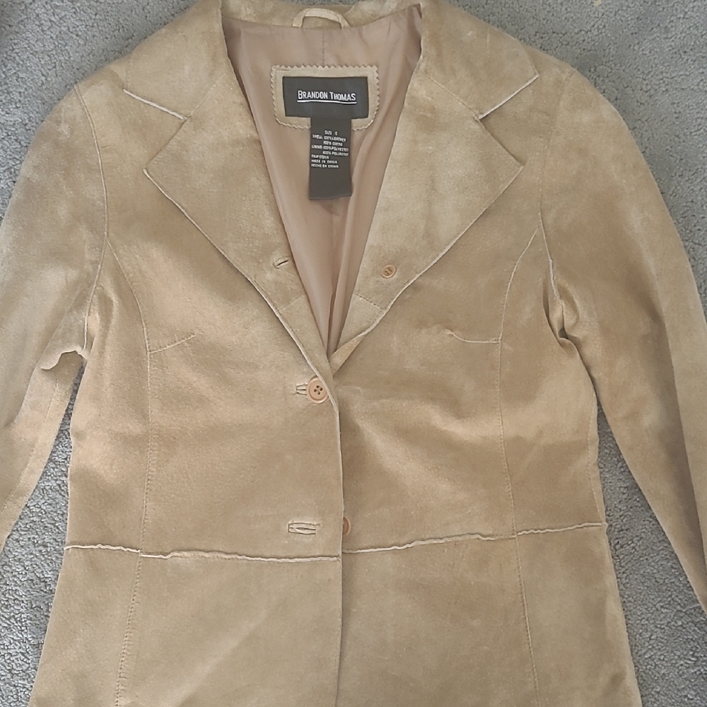 Brandon Thomas Tan Women's Blazer